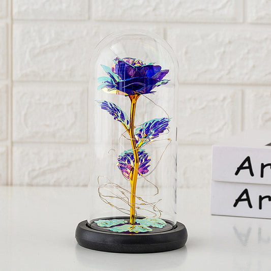 Preserved Rose Under Glass Cover – Timeless Gift